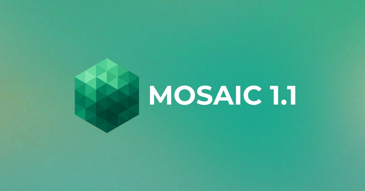 Mosaic 1.1, Poly's purpose-built presentation model